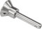 KIPP – Bedienteile | Normelemente 108391 Kugelsperrbolzen Edelstahl, selbstsichernd, D1=5, L=20, Länge L: 20mm