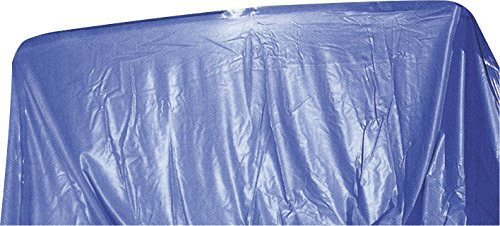 Steinbach Rundfolie Ø 350 x 90 cm, Stärke 0,3 mm, blau, überlappend, 011909