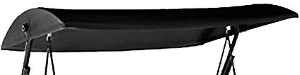 Replacement Canopy for Garden Swing 2/3 Seater 195 x 125 B&Q Black Round Style