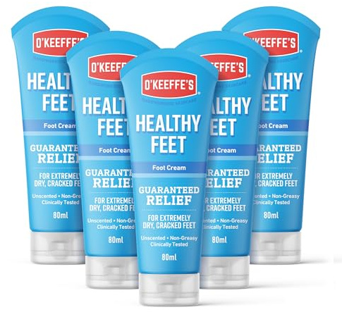 O'Keeffe's Healthy Feet Lot de 5 tubes de 85 g