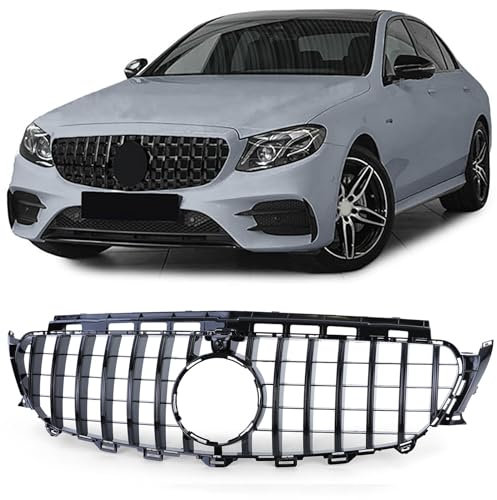 Sport Kühlergrill Schwarz Glanz passt für Mercedes E W213 S213 C238 A238 16-20