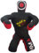 Tough Stone Grappling Dummy BJJ Wrestling MMA Schnuller Boxsack Submission MMA Brazilian Jiu Jitsu Judo Karate Wurf und Grappling Schnuller ungefüllt (schwarzes Leinen, 177,8 cm)