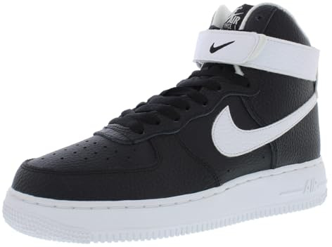 Nike Air Force 1 High '07, Basketballschuhe für Herren, Black White, 45.5 EU