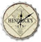 Textilesforyou Weird Or Wonderful Large 30cm Bottle Top Clock Vintage Retro, Mancave Shed Garage Workshop Gift, Loads of designs (Gin)
