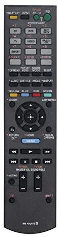 VINABTY RM-AAU072 Fernbedienung ersetzen Passend für Sony Sound Bar HT-CT150HP HT-CT350 HT-AS5 HT-SS370 HT-CT150 HT-SF470 ST-RKS370 HT-SS370HP STR-DH510R STR-DH510 HT-CT350HP SS-CT150