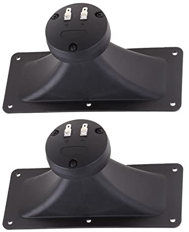 ljhnba Piezoelektrische Piezo-Hochtöner-Horn, rechteckiger Audio-Lautsprecher, 150 W, Hochtöner-Summer