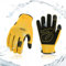 Vgo... 1 Paar Winterarbeitshandschuhe, warme Sicherheitshandschuhe bei kaltem Wetter,Leichte Mechanikerhandschuhe, wasserdicht Touchscreen (NB7581FLWP)