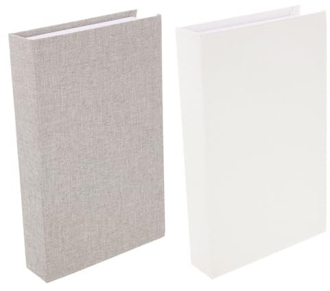 ORFOFE 2stücke Kunstbuch Fake-Book Modell Zur Dekoration Simulationsbuch-Ornament Für Bücherregal Heimdekor Tischornament Raum-deko Ausstellungsstück Für Wohnzimmer Und Schlafzimmer