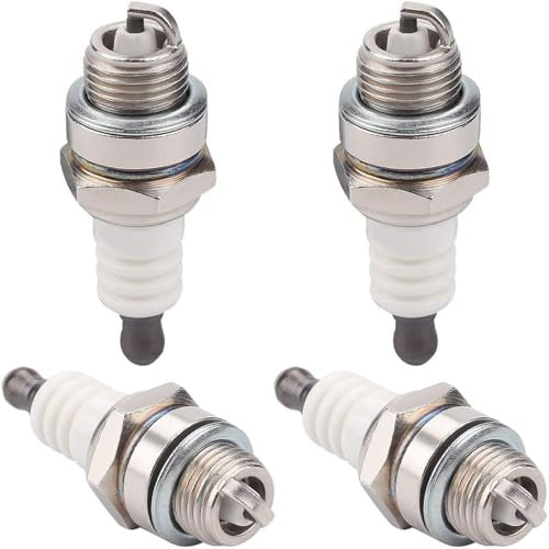 ZAMDOE BPMR7A L7T Spark Plug Compatible for 2-Stroke Small Engine 33CC for Husqvarna 43CC 47CC 49CC 52CC Chainsaw Lawn Mover Blower Saw Strimmer, Replace for BPM7A BM6A RCJ6Y RCJ7Y WSR5F Spark Plug