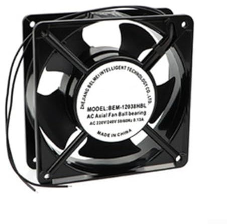 Eawfgtuw ventilateur axial haute performance, 120 x 120 x 38 mm, 220 V, ventilation efficace pour ordinateurs, serveurs et appareils électroniques