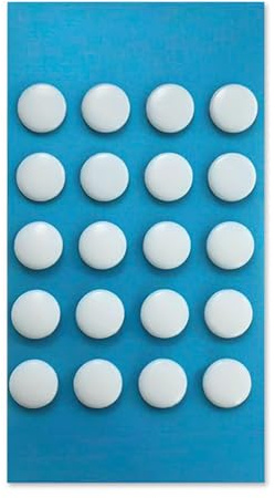 Glide Aufkleber – Mausfüße, Aufkleber für Mausfüße, Glide Bottom Dot | Universelle rutschfeste Aufkleber, gebogene Teflon-Mausfüße, selbstklebend, D
