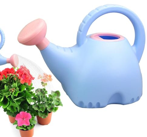 Regadera para niños, Regadera de elefante | Regadera para plantas de jardín al aire libre con lindo diseño de elefante | Regadera de exterior con boquilla extraíble para plantas de interior