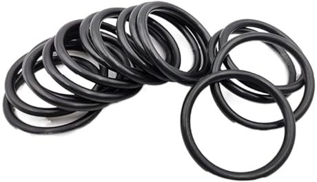O-Ring Dichtungsscheibe, O-Ring-Dichtungsscheibe, Nitril-Butadien-Kautschuk, NBR-Dichtungsring, Reparaturskelett, Öldichtung, Dichtungslippe (Größe: Außendurchmesser 72 mm (20 Stück), Farbe: 1 mm Loch