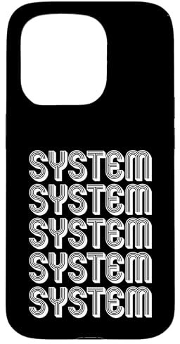 System Hülle für iPhone 15 Pro