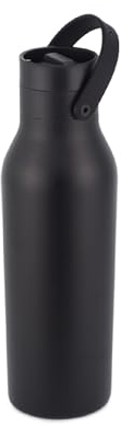 Circular&Co Recycled Stainless Steel Water Bottle 500ml – Coated Ink Black – Insulated, Eco-Friendly & Sustainable