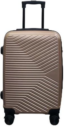 Infinity Kabine Handgepäckkoffer 20 Leichter Spinner mit 3-stelligem Zahlenschloss Hartschalenkoffer Flugtasche für EasyJet, Ryanair, British Airways und alle Anderen Fluggesellschaften 56x36x22