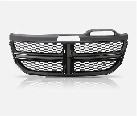 Sport Kühlergrill Für DODGE Für JOURNEY 2009-2020 Auto Anterior Reticulum Autoteile Renngrills Stoßfängergitter Kühlergrill Frontgrill Nieren Schwarz(Black)