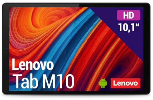 Lenovo Tab M10 Tablet | 10-Zoll-HD-Bildschirm | Octa-Core | 32 GB Speicher | Android Tablet PC, WiFi 5, Bluetooth, LTE 4G, USB-C (Generalüberholt)