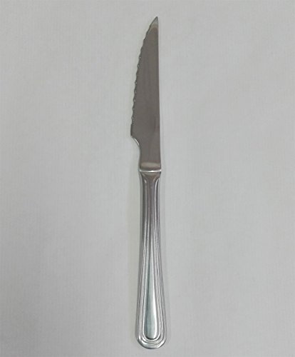 I. Solingen Juego 12 Cuchillos Chuleteros 100% Acero Inox - Filo Sierra - Cuchillos Carne
