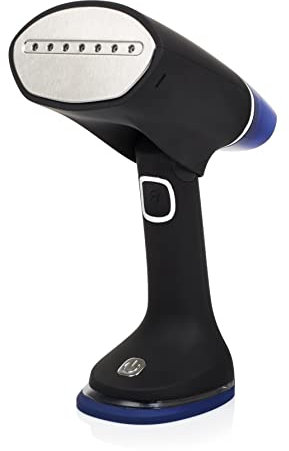 Princess 332853 Plancha de vapor portátil, plegable, salida de vapor continua de 20 g/min, 1100 W, mata las bacterias y los ácaros del polvo, pueden usarse para hacer productos hipoalergénicos