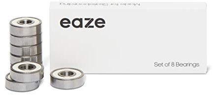 EAZE CLASSICS Skateboard Kugellager 608-RS ABEC-7 für Longboard, Inliner, Scooter etc.