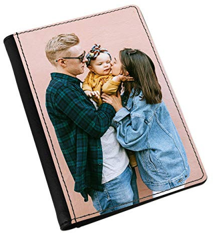 Gift Base Personalizzate Qualsiasi Foto Cuoio PU Custodia Passaporto Custodia Cover Universale Per