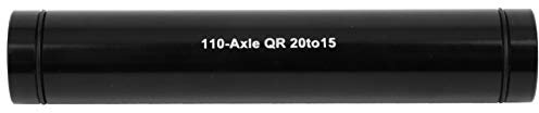SUNGOOYUE Fahrrad-Steckachsen-Nabenadapter, 20 Mm auf 15 Mm 20 Mm auf 15 Mm Shaft Vorderradgabel für Mountainbike(110mm)