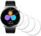 iDaPro Pellicola Protettiva per HUAWEI Watch GT 3 Pro GT3 Pro 46mm Vetro Temperato protezione vetro protettivo Durezza 9H Tempered Glass Screen Protector Antigraffio Anti-Impronte [4 pezzi]