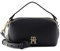 Tommy Hilfiger Damen Umhängetasche TH Casual Crossover Klein, Schwarz (Black), Einheitsgröße