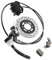 Aramox Hydraulisches Scheibenbremsen-Kit, Scheibenbremsen-Kit Bremsbelag-Scheibenrotor aus Metall für 50 110 125 150 200 250 Dirt Bike Quad ATV Go Kart