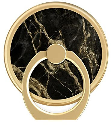 iDeal of Sweden Smartphone-Halterung Magnetic Ring Mount golden Smoke Marble