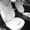 TOPABYTE Seat Cover Custom Fit for Tesla Model Y Juniper 2025 2019-2024 Front and Rear Car Seat Cushion Protector Pad Set All Seasons Comfortable and Breathable (With LOGO)