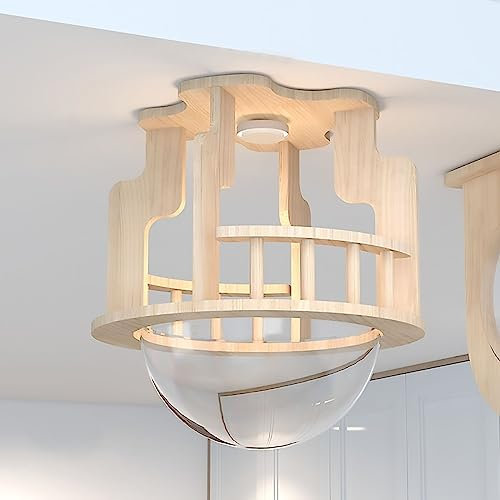 IMIDIA Katzenwandparkour, Katzen Kletterwand Set, Freie Kombination aus Lufthängebrücke, Hängematten-Glastunnel, Sprungplattform, Raumkapsel Usw. (Size : C2)