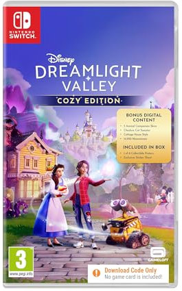 Disney Dreamlight Valley: Cozy Edition (code de téléchargement du jeu dans la boîte) - Switch