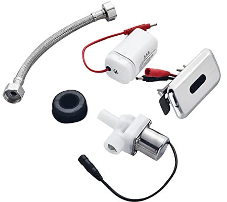 ZEZEFUFU Urinarios de pie Sensor automático de inducción de urinario de pie Flusher Detección infrarroja Kit de sensor de descarga de urinario sin contacto