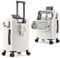 lesulety Small Suitcase Hand Luggage Wheeled Suitcase Wheeled Cabin Luggage 360 ° Wheel Rotation with Cup Holder,White,20in