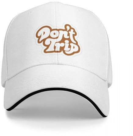 AIETPOIJ Basecap Don't Trip Cap Baseball Cap Mütze Mütze Damen Herren