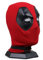 Masque d'Halloween rouge pour homme - Masque tricoté pour cosplay d'Halloween - Accessoire de fête pour adulte - Accessoires de costume pour mascarade, cosplay et fête