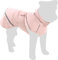 Flamingo Hundemantel Winter – Cujo Rosa – 50cm – warm & modisch – Polyester – wasserabweisend – isothermische Innenschicht – Klettverschluss – reflektierende Streifen – Geschirröffnung