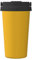 ZhRiYan Tasse à café isotherme jaune moutarde avec poignée et couvercle – 500 ml en acier inoxydable