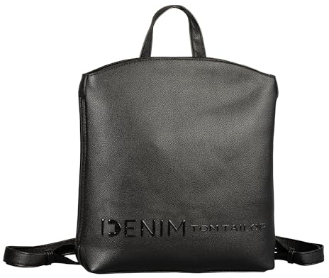 TOM TAILOR Rucksack Freizeitrucksack Zephyra Backpack Black schwarz