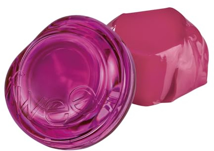 fwee Glowy Jelly Pot | Dewy Jelly Lip & Blush Color, Tinted Glow Jelly Balm, Dewy Buildable Finish – Berry Jam (Peony Pink) | 0.14 oz