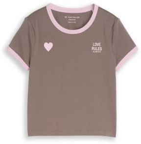 TOM TAILOR Mädchen Kinder Cropped T-Shirt