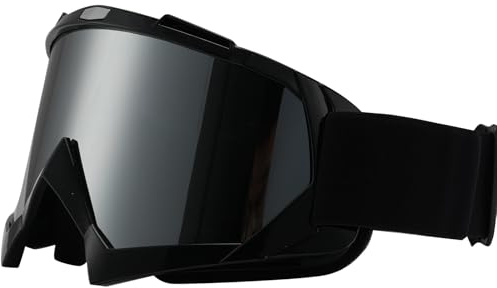 JUNXIBOUA Motocross-Brillen, Premium-Motorradbrillen, ATV-Motocross-Brillen, beschlagfreie Brillen und UV-Schutzbrillen
