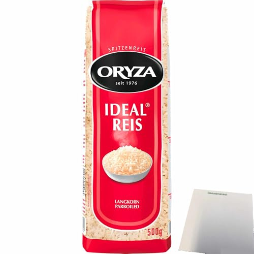 usy Bundle für Oryza Ideal Reis Langkorn Parboiled (500g Beutel) + usy Block