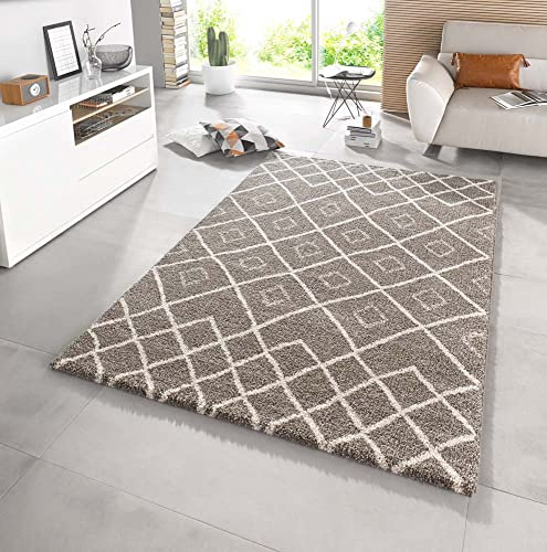 Mint Rugs Design Deep-Pile Teppich Maison, Kunstfaser