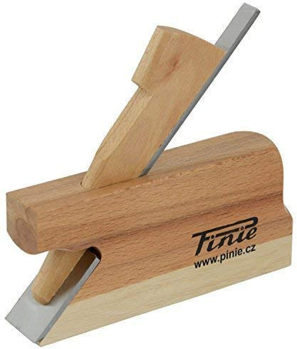 Hobel Absatz-Simshobel mit Weißbuchen Sohle 27 mm breites PREMIUM Hobeleisen