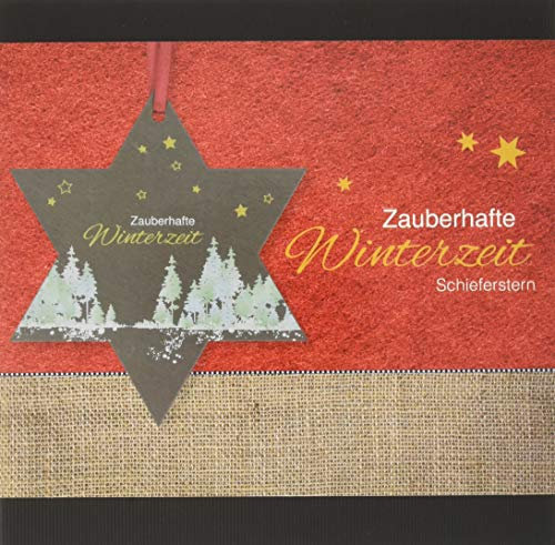 Zauberhafte Winterzeit: Schieferstern