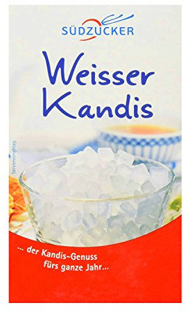 Südzucker Kandiszucker weiß, 2er Pack (2 x 500g)