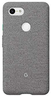 Google Pixel Case for Pixel 3 XL - Protective Phone Cover with Tailored Fabric and Active Edge Compatible - Official Google Pixel Cover - Fog